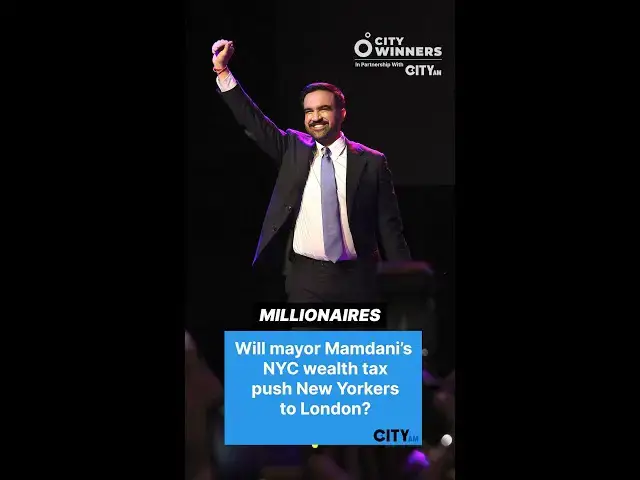 'Video thumbnail for Will New York's richest trade NYC for London? 🍎➡️'