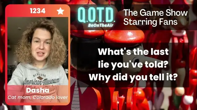 Video thumbnail for Our Favorite Answers: Dasha uses her knee to get out of social events!