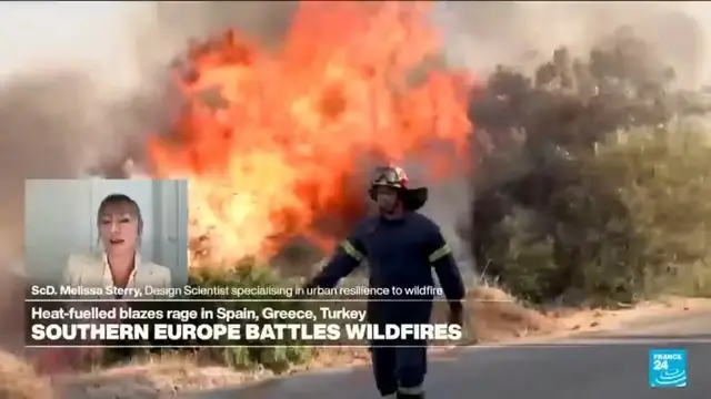 'Video thumbnail for How can we adapt to the growing risk of wildfires?'
