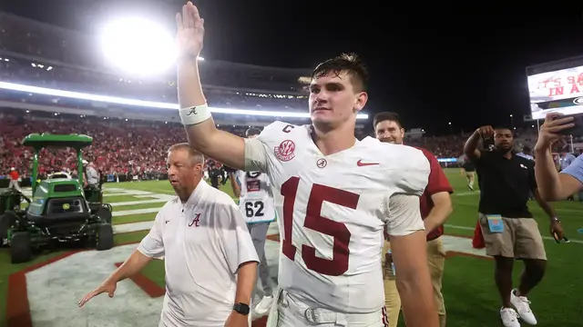 'Video thumbnail for Which SEC Team Had the Bigger Win: Alabama or Ole Miss?'