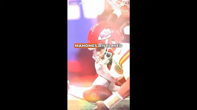 'Video thumbnail for Patrick Mahomes Saves the Day With Hustle Play Against New York Giants'