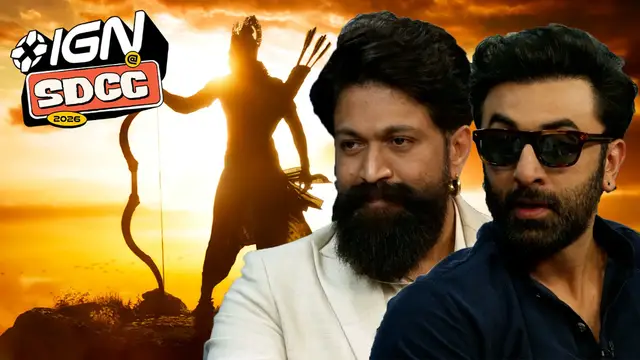 Video thumbnail for Ranbir Kapoor & Yash Talk About Becoming Ram & Ravana in Namit Malhotra’s Ramayana | Comic Con 2026