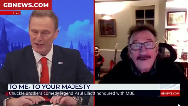 Video thumbnail for WATCH: Chuckle Brothers star tells GB News of cause close to his heart