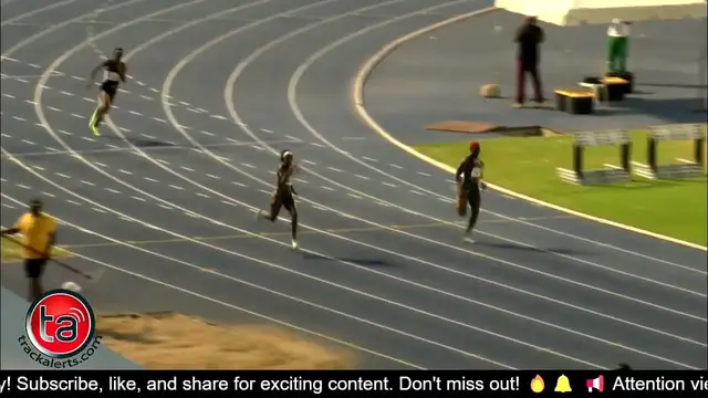 Video thumbnail for Ronda Whyte Blazes to Victory in 200m at JAAA's Quest to Budapest