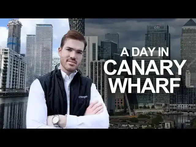 'Video thumbnail for A Day at an Investment Bank in London's Canary Wharf | Vlog'