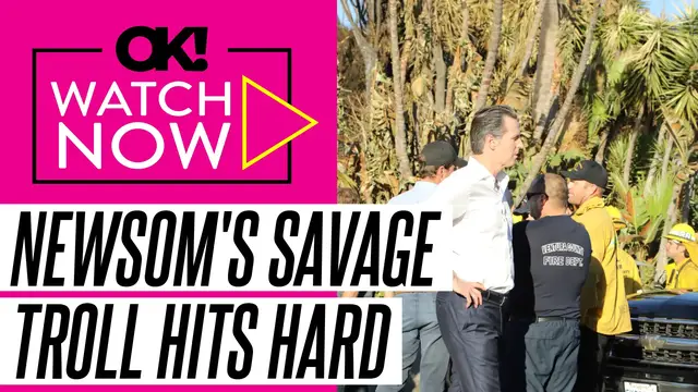 Video thumbnail for Gavin Newsom Trolls Karoline Leavitt With Savage Photo After She Defended Donald Trump's 'Piggy' Insult