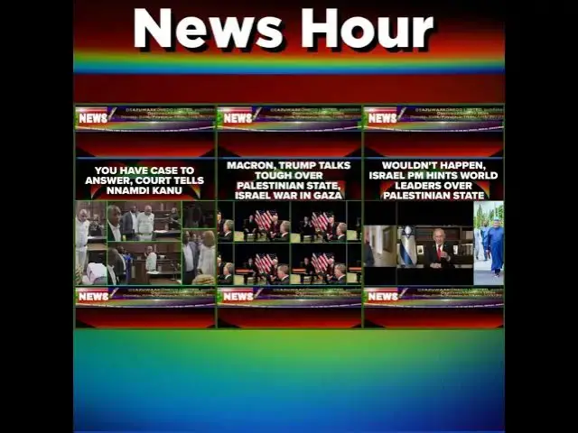 Video thumbnail for NewsHour @8am 27-9