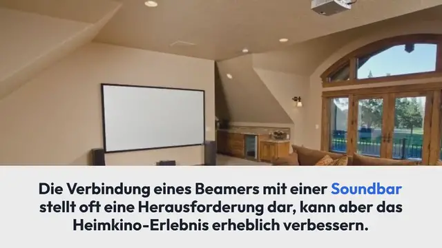 Video thumbnail for Beamer mit Soundbar verbinden: Dein Leitfaden für optimierten Sound
