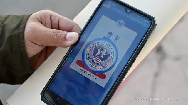 Video thumbnail for Trump administration launches self-deportation incentive program
