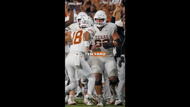 'Video thumbnail for Backup QB Matthew Caldwell Delivers Miracle Win for Texas Longhorns After Arch Manning Injury'