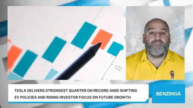 'Video thumbnail for Tesla Delivers Strongest Quarter On Record Amid Shifting EV Policies And Rising Investor Focus On Future Growth'