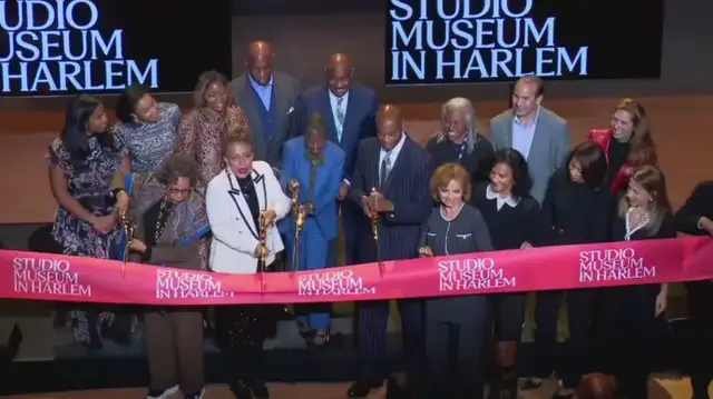 'Video thumbnail for Studio Museum in Harlem reopens'