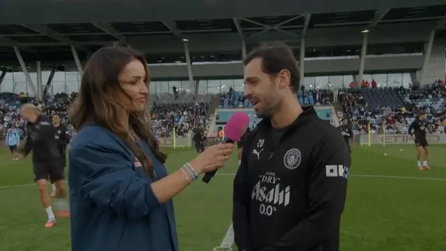 'Video thumbnail for 'Very proud' - Silva on 'big responsibility' of being Man City captain'
