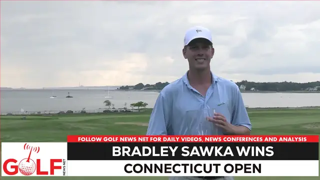 Video thumbnail for Bradley Sawka Goes Wire-to-Wire at 92nd Connecticut Open