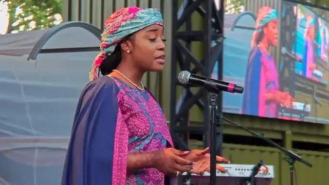 'Video thumbnail for Nigerian poet Maryam Bukar Hassan named first UN Global Advocate for Peace'