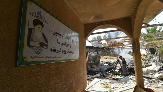 Video thumbnail for US thwarts Iranian missile attack, joins Saudi strikes in Iraq