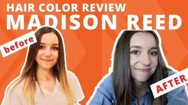 Video thumbnail for debt free millennials: madison reed at-home hair color review: covering balayage & greys for $20!