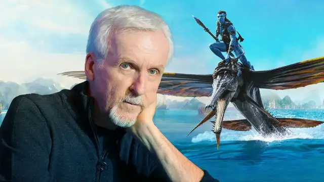 'Video thumbnail for James Cameron Reveals Avatar Fire & Ash Details, And Why AI Will Never Write His Scripts'
