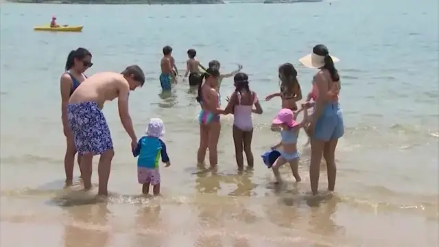 Video thumbnail for Nine Westchester beaches closed after heavy rain raises bacteria concerns