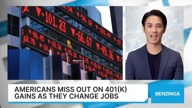 Video thumbnail for Americans Miss Out On 401(k) Gains As They Change Jobs