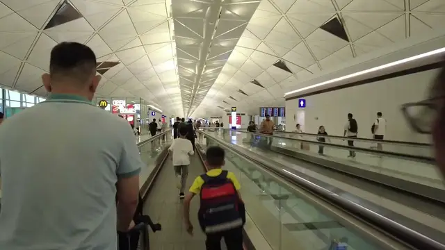 'Video thumbnail for Hong Kong Airport Departure'