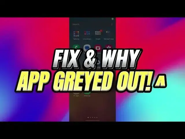 Video thumbnail for Why Are My Apps Greyed Out? Fix It Now! (Android)