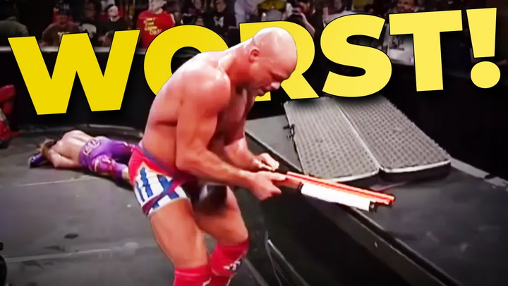 Video thumbnail for 10 Worst WWE Moments Of 2004