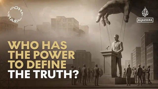 Video thumbnail for Who decides what’s true in the digital age? #DohaDebates