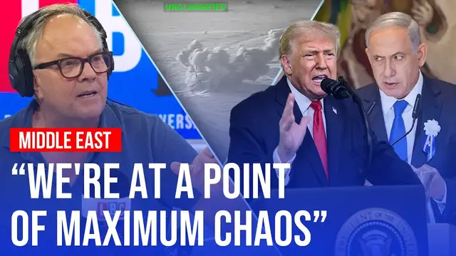 Video thumbnail for Trump considers unprecedented 'massive attack' on Iran