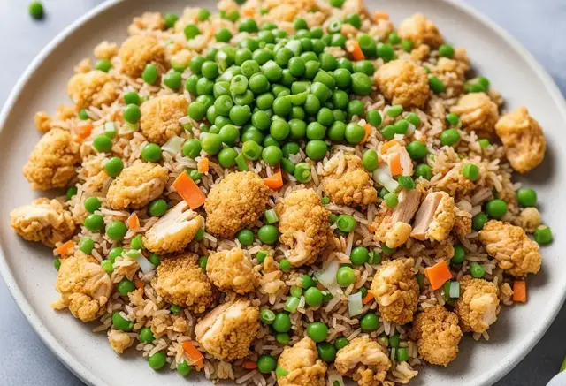 Video thumbnail for Keto Chicken Fried Cauliflower Rice Feast