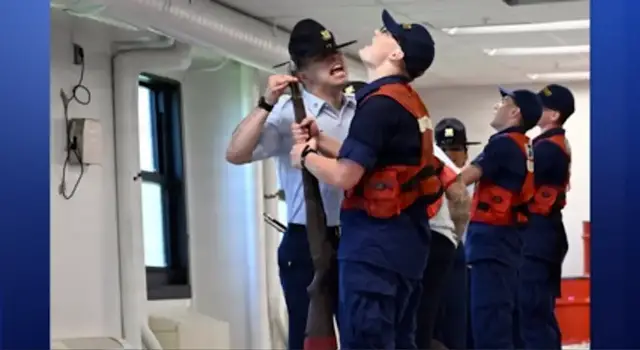 Video thumbnail for Jersey Proud: Behind the gates of the US Coast Guard training Center in Cape May
