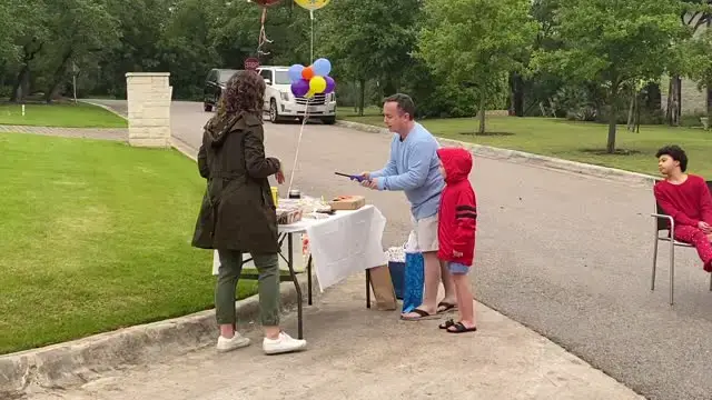 Video thumbnail for Boy Who Is Deaf Surprised With Happy Birthday Signed By Neighbors | Happily TV