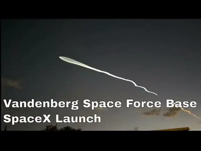Video thumbnail for June 23, 2024 - SpaceX Vandenberg Space Force Base, California Rocket Launch