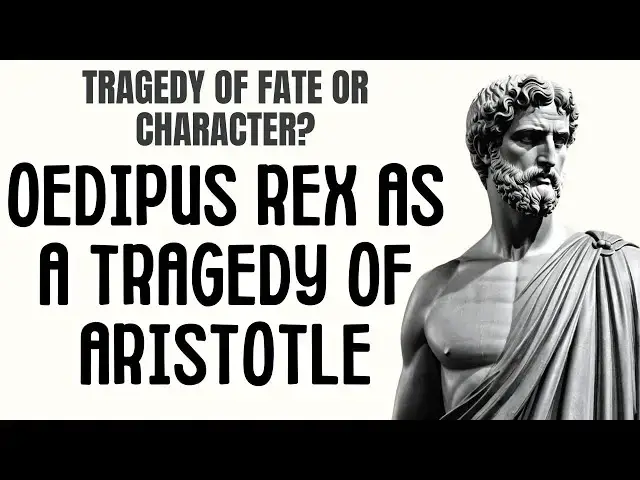 Video thumbnail for Oedipus Rex as a Tragedy of Aristotle | Tragedy of Fate or Character?
