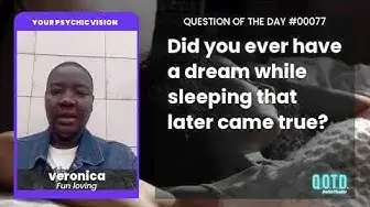 Video thumbnail for Veronica had a very unfortunate dream come true