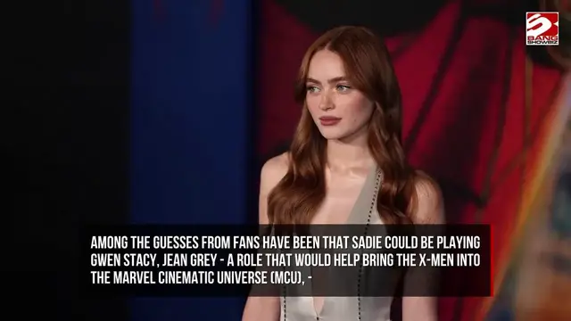 Video thumbnail for Sadie Sink reveals who knows about her mystery role in Spider-Man: Brand New Day