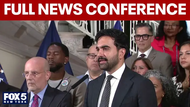 Video thumbnail for NYC suing federal government over DHS public charge rule | FULL NEWS CONFERENCE