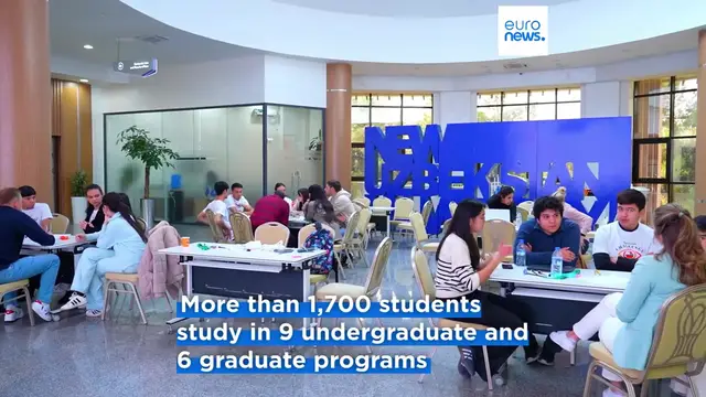 'Video thumbnail for A place where innovation and education meet: Inside 'New Uzbekistan University''