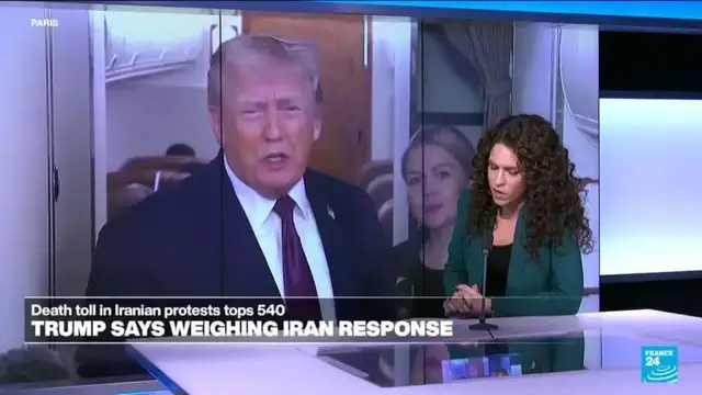 Video thumbnail for There is a 'range of options' for US intervention in Iran as tension grows