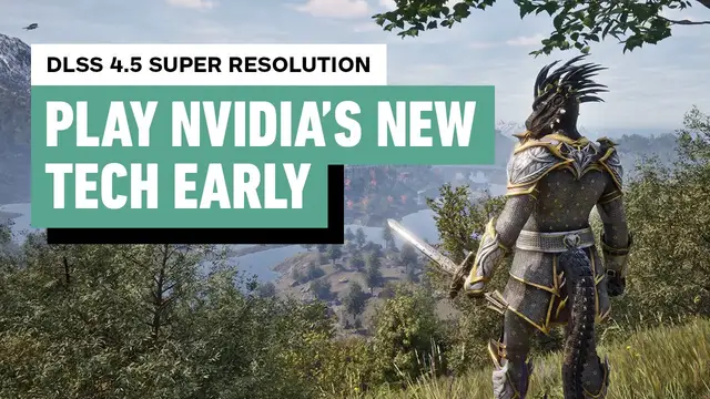 Video thumbnail for How to Install Nvidia DLSS 4.5 Super Resolution Early