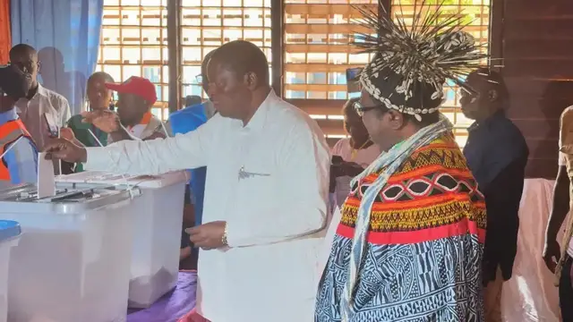 Video thumbnail for Central African President leads provisional results in controversial election