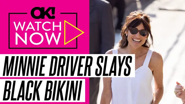 'Video thumbnail for 'Classy' Minnie Driver Stuns in Black Bikini: Photos'