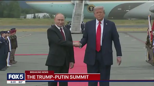 'Video thumbnail for Trump-Putin summit, truce talks'