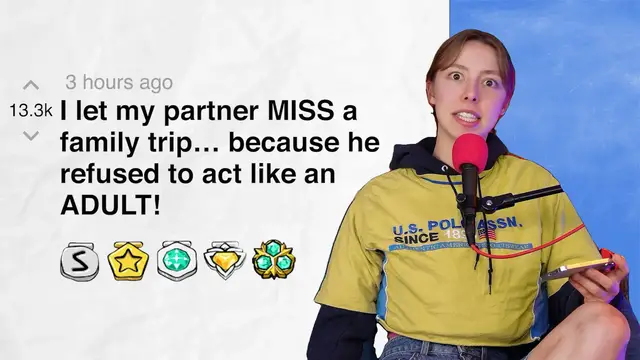 Video thumbnail for I let my partner MISS a family trip… because he refused to act like an ADULT! - r/AmITheAsshole | Reddit Stories