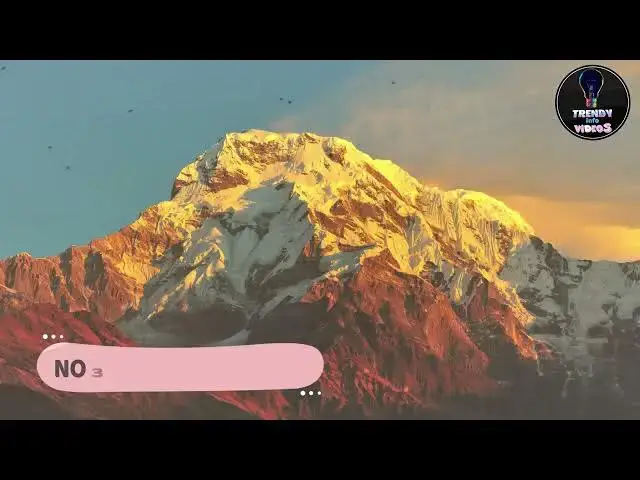 'Video thumbnail for Top 5 tallest Mountain in the world'