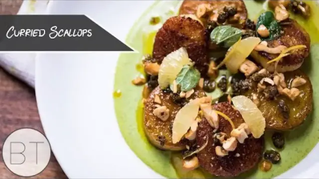 'Video thumbnail for Curried Scallops'