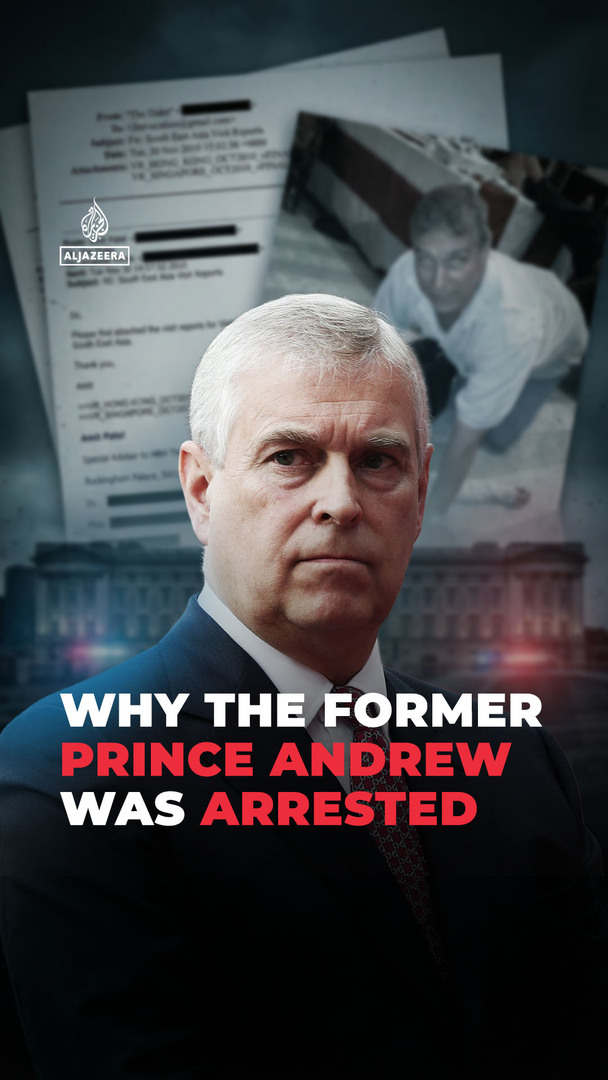 Video thumbnail for Why the former Prince Andrew was arrested