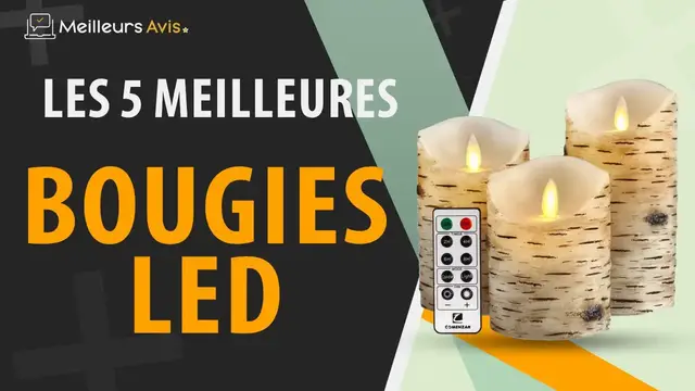 Video thumbnail for ⭐️ MEILLEURE BOUGIE LED - Avis & Guide d'achat (Comparatif 2022)