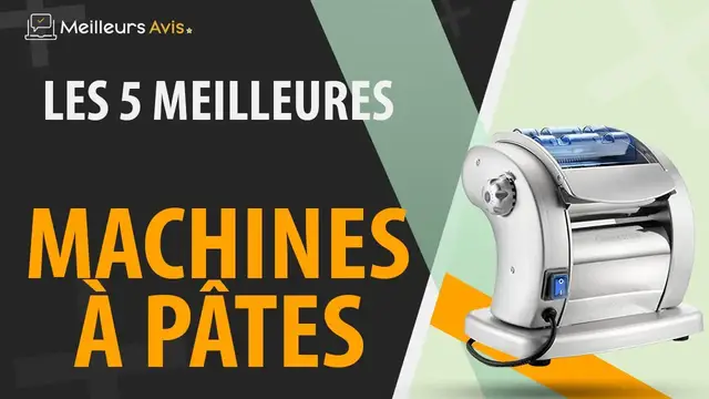 Video thumbnail for ⭐️ MEILLEURE MACHINE À PÂTES - Avis & Guide d'achat (Comparatif 2022)