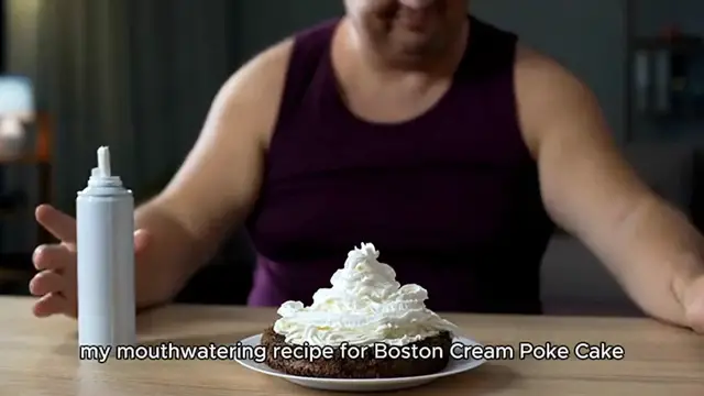 Video thumbnail for Boston Cream Poke Cake